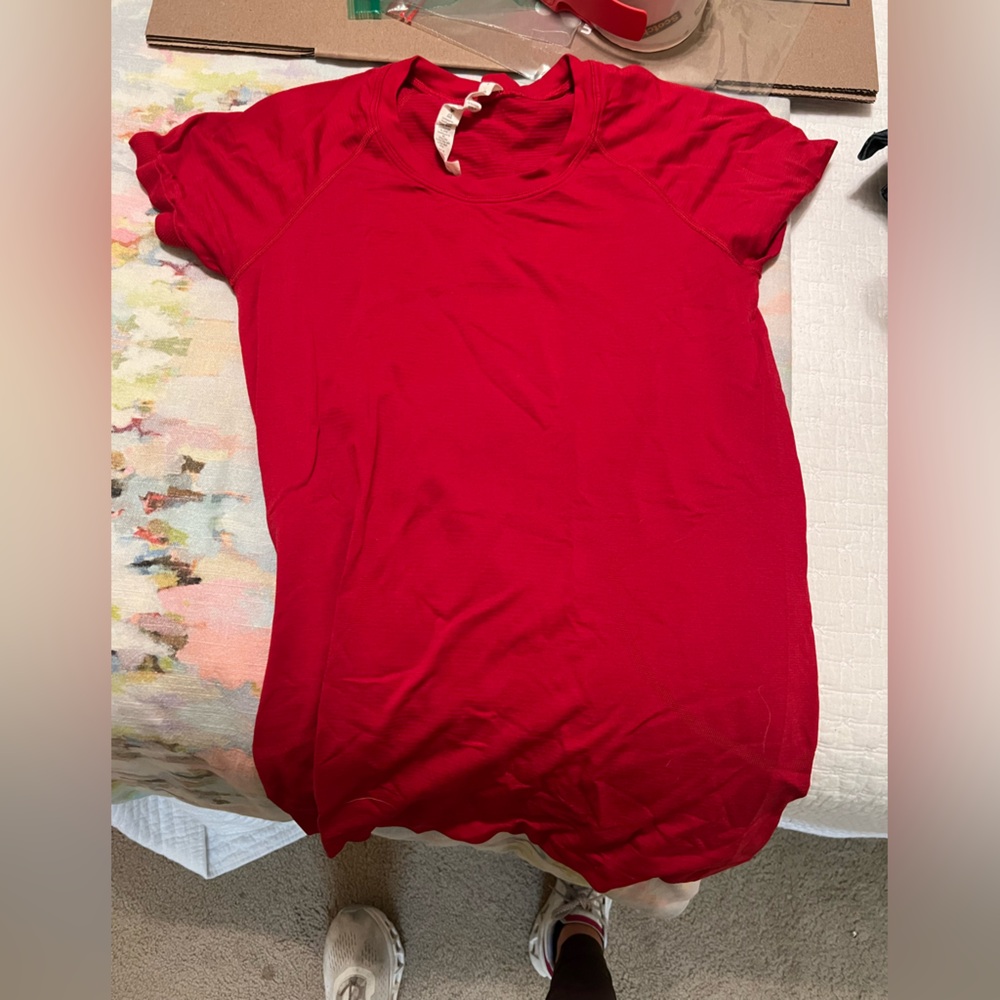 lululemon athletica Red Athletic top